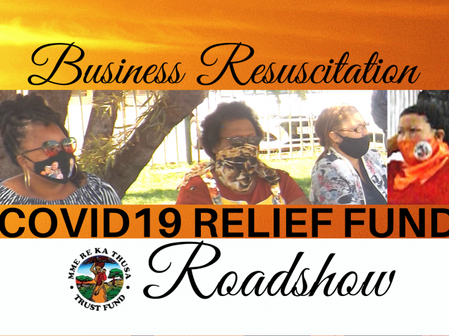 Business resuscitation covid19 relief fund roadshow